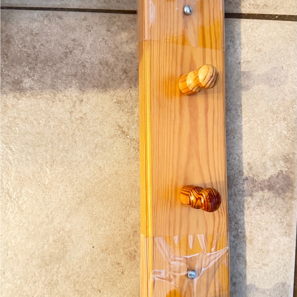 Wooden Wall Hook Rack